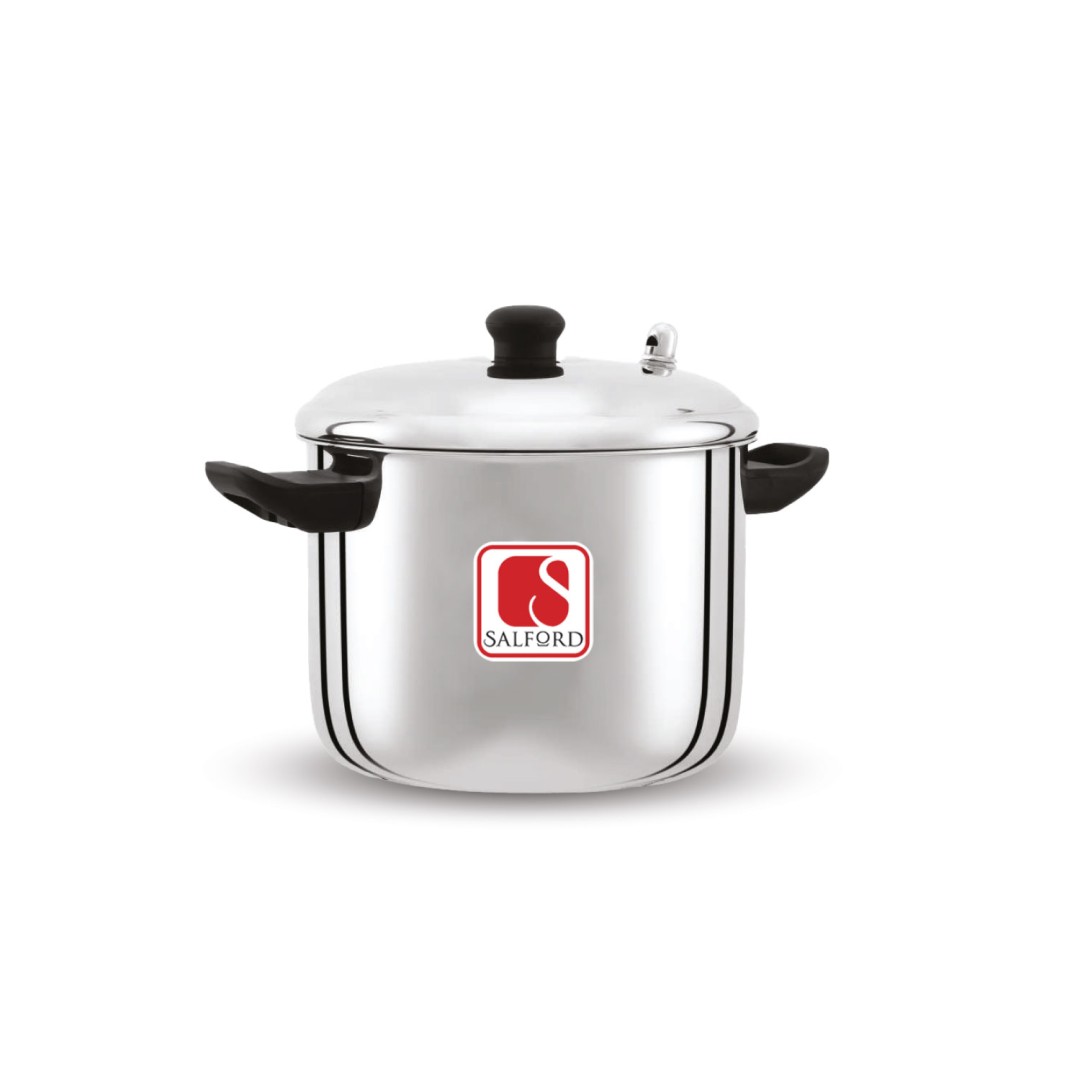 Stainless Steel Outer Lid Idli Maker Cooker , 4 plates/16 Idlis , Silver